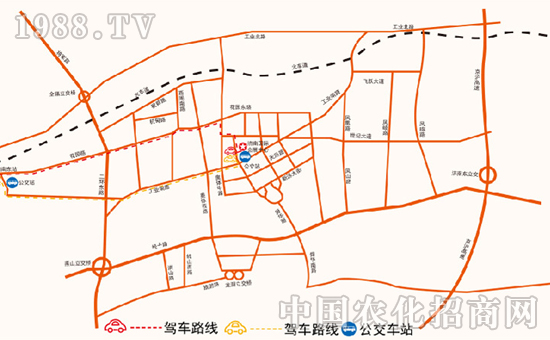 2015濟(jì)南農(nóng)資博覽會交通路線