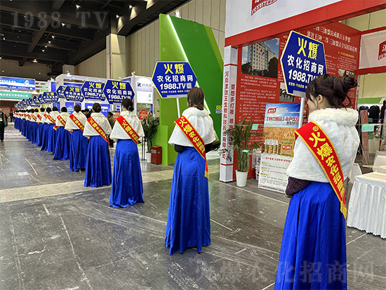 火爆網(wǎng)美女禮儀宣傳隊(duì)亮相2024中原農(nóng)資雙交會(huì)！